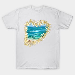 Diamond Head Yellow Lei T-Shirt